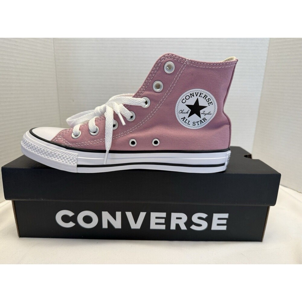 Converse CHUCK TAYLOR All Star Hi- Top Cliffside Rose Pink Canvas Sneakers Sz 7